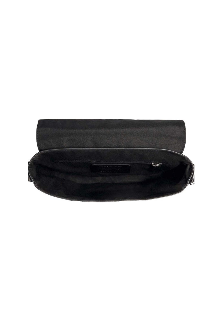 Coach Houston Map 4006 Embossed Crossbody Bag In Black
