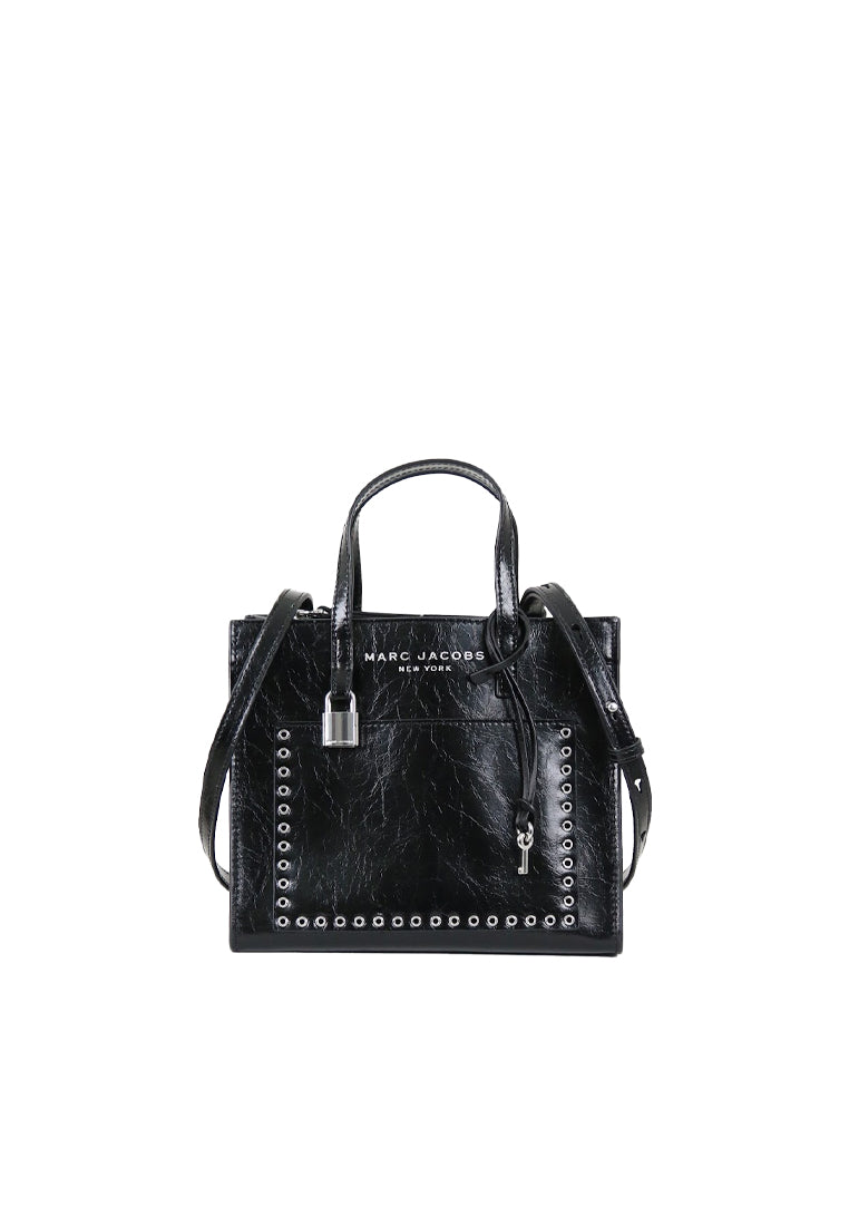 Marc Jacobs Studded Mini Grind Tote Bag In Black H014L03FA22