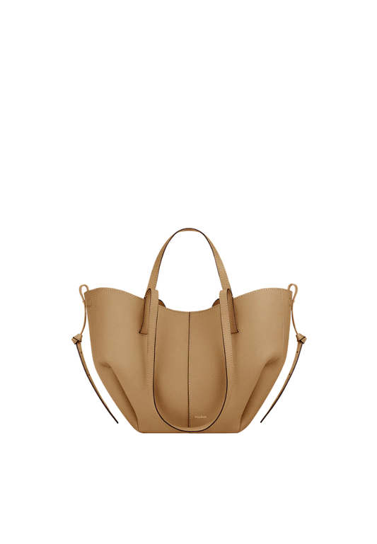 ( PREORDER ) Polene Cyme Mini Tote Bag In Ocher