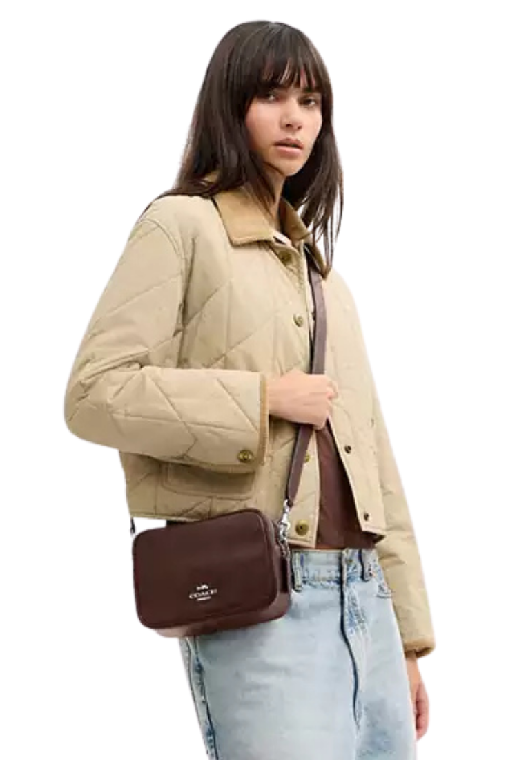 Coach Mini Carey Crossbody Bag In Maple CEA02