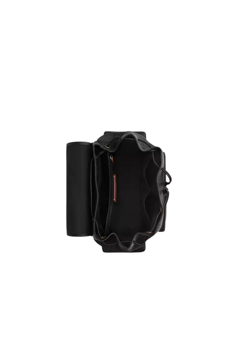 ( PREORDER ) Coach Sprint In Signature Canvas With Patches Backpack In Gunmetal Charcoal Black CBM49