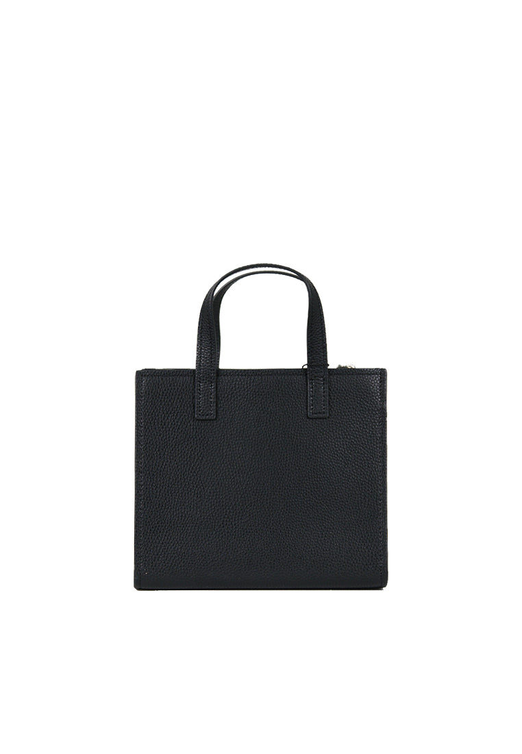 Marc Jacobs Mini Grind Crossbody Bag 2Way Logo In Black 4R3HTT020H02