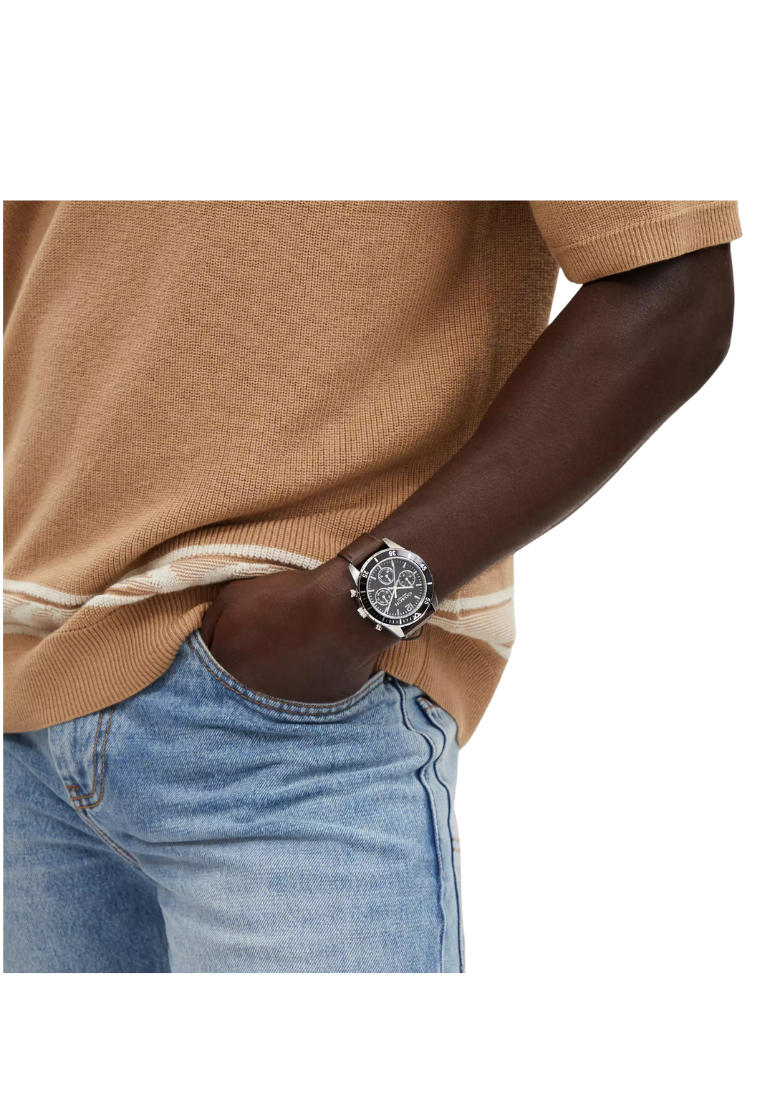 ( PREORDER ) Coach Cole Gift Set Watch In Brown CS635