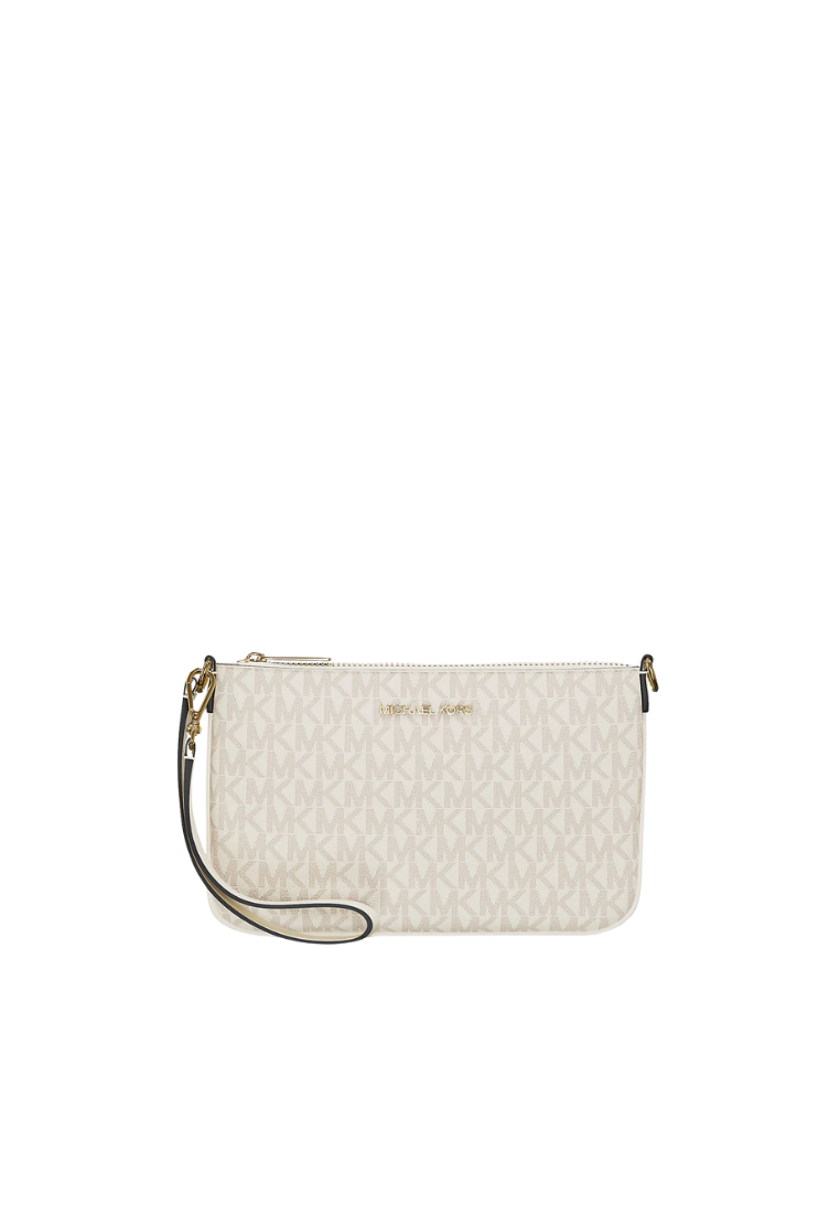 Michael Kors Jet Set Wrislet Signature Logo Convertible In Light Cream Multi 35T4Gtvw5V