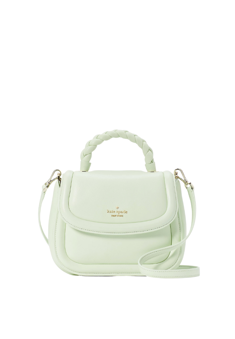 Kate Spade Puffy Crossbody Bag Top Handle In Lime Frost KC720
