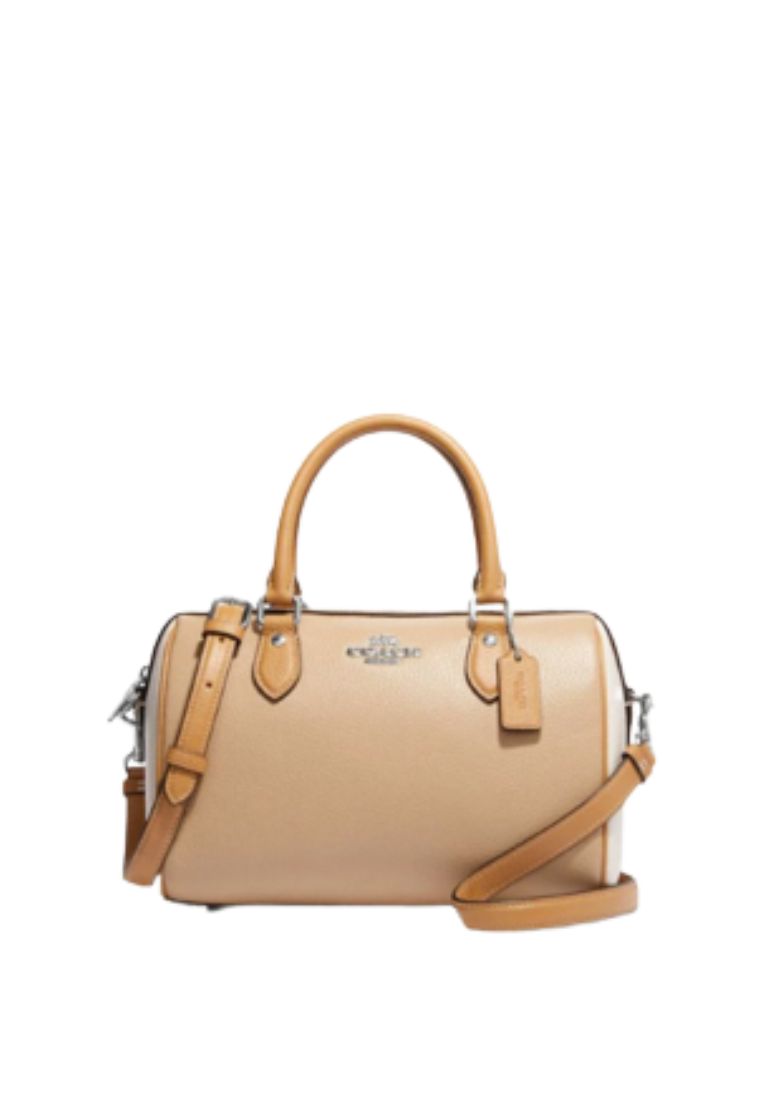 Coach Rowan CH283 Satchel In Sandy Beige Multi