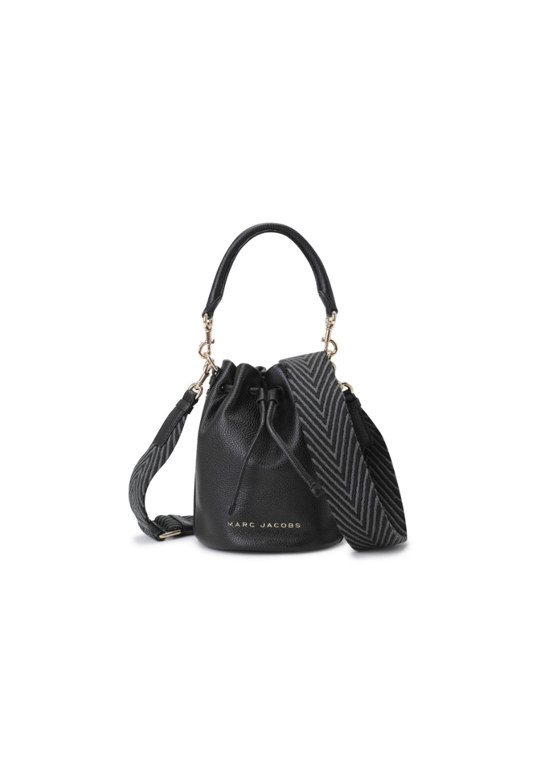 Marc Jacobs The Groove Webbing Bucket Bag In Black 4R3HCR013H02
