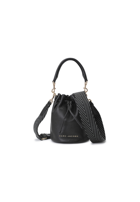 Marc Jacobs The Groove Webbing Bucket Bag In Black 4R3HCR013H02