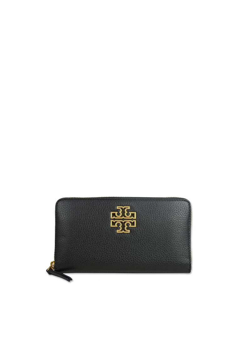 Tory Burch Britten Zip Continental Wallet In Black 141004