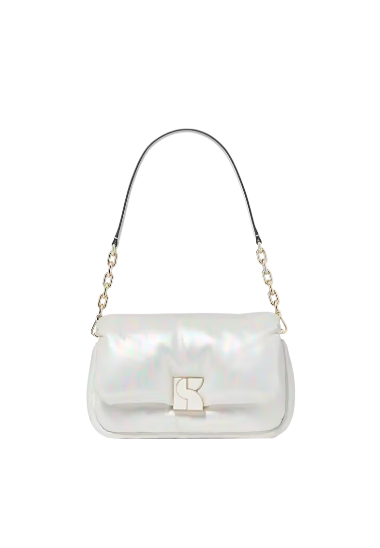 ( PREORDER ) Kate Spade Dakota Puffy Crossbody Bag In Cream Multi KI473