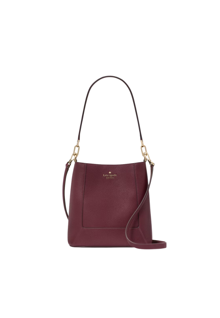 Kate Spade Lena Bucket Bag In Cherry Wood KH433