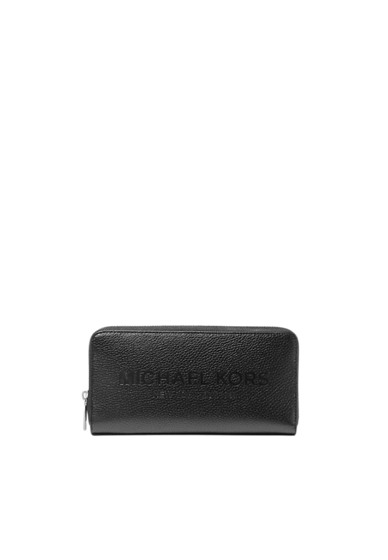 Michael Kors Cooper Pebbled Leather Smartphone Wallet In Black 36S4LCOZ3L