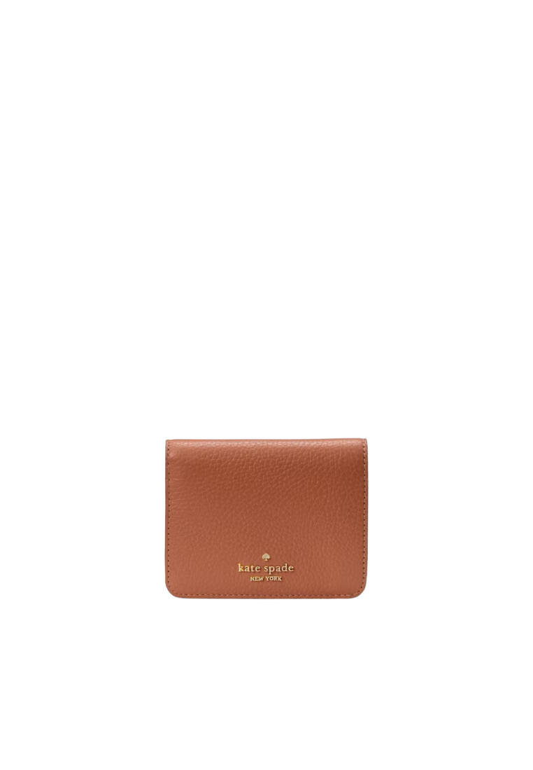 Kate Spade Lena Small Bifold Wallet In Warm Ginger KH788