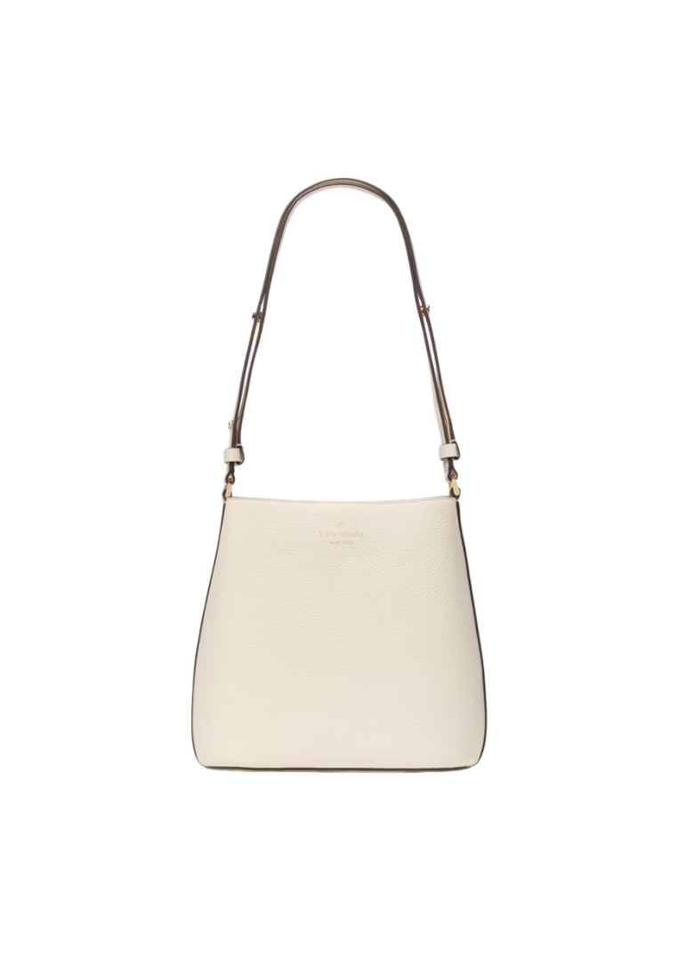 ( AS IS ) Kate Spade Julia Bucket Bag Medium In Meringue KI914