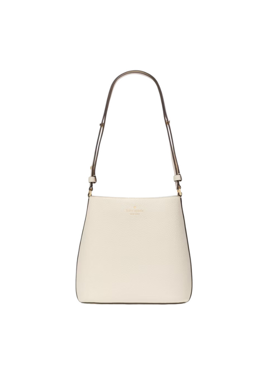 ( AS IS ) Kate Spade Julia Bucket Bag Medium In Meringue KI914