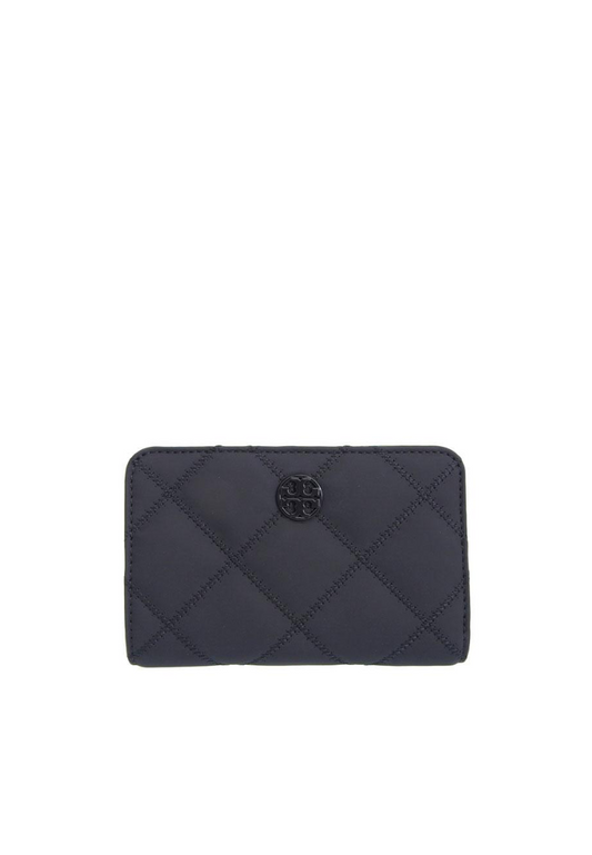 Tory Burch Willa Matte Medium Wallet In Black 150061