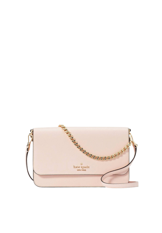 Kate Spade Madison Crossbody Bag Flap Convertible In Conch Pink KC430