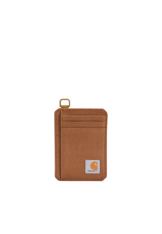 Carhartt Nylon Duck Front Pocket Wallet In Saddle WW0238