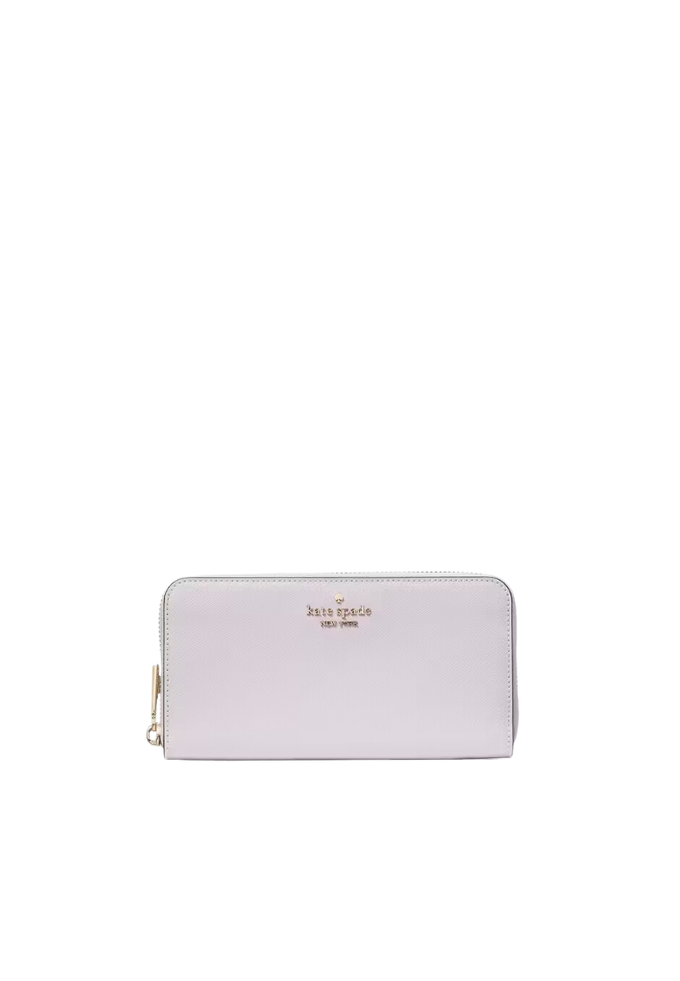 Kate Spade Madison Large Continental Wallet In Pastel Lavender KI364 Fashrevo