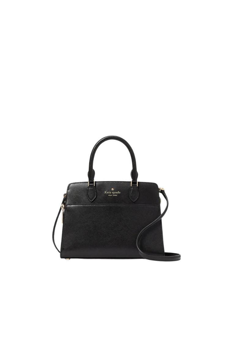Kate Spade Madison Crossbody Bag Small Satchel In Black KC437