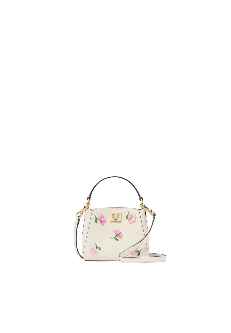 Kate Spade Phoebe Floral Applique Mini Top Handle In