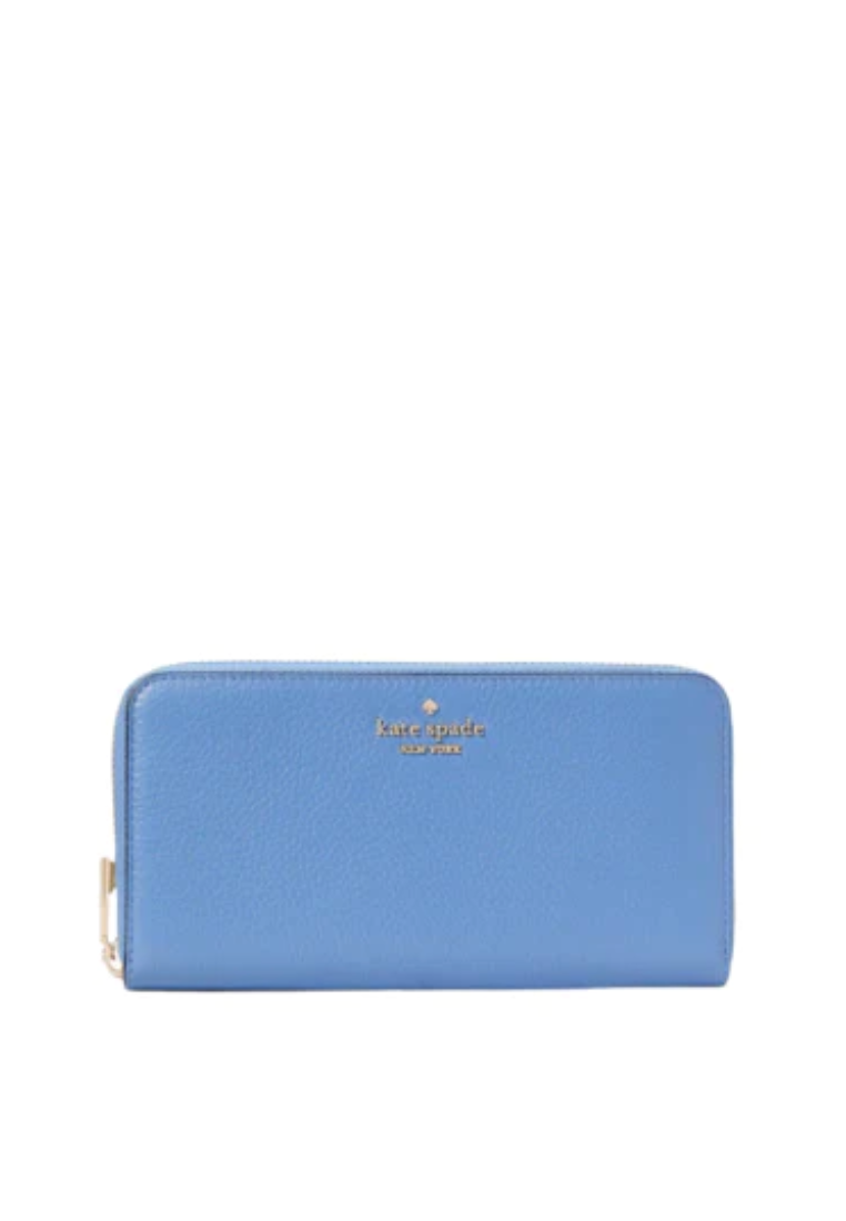Kate Spade Leila Wallet Large Continental In Fresh Blue WLR00392