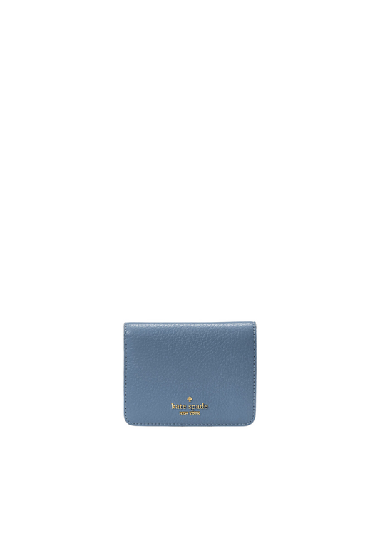 Kate Spade Lena Small Billfold Wallet In Blue Stone KH788
