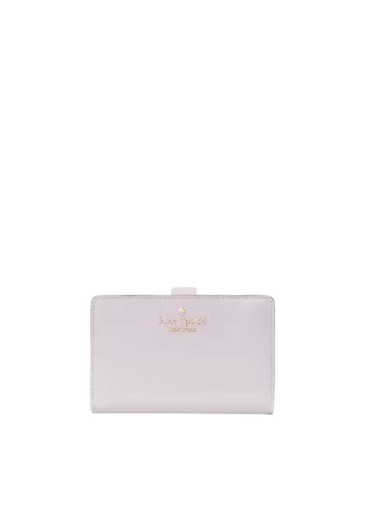 Kate Spade Madison Interior Printed Wallet Medium Billfold In Pale Amethyst KK950