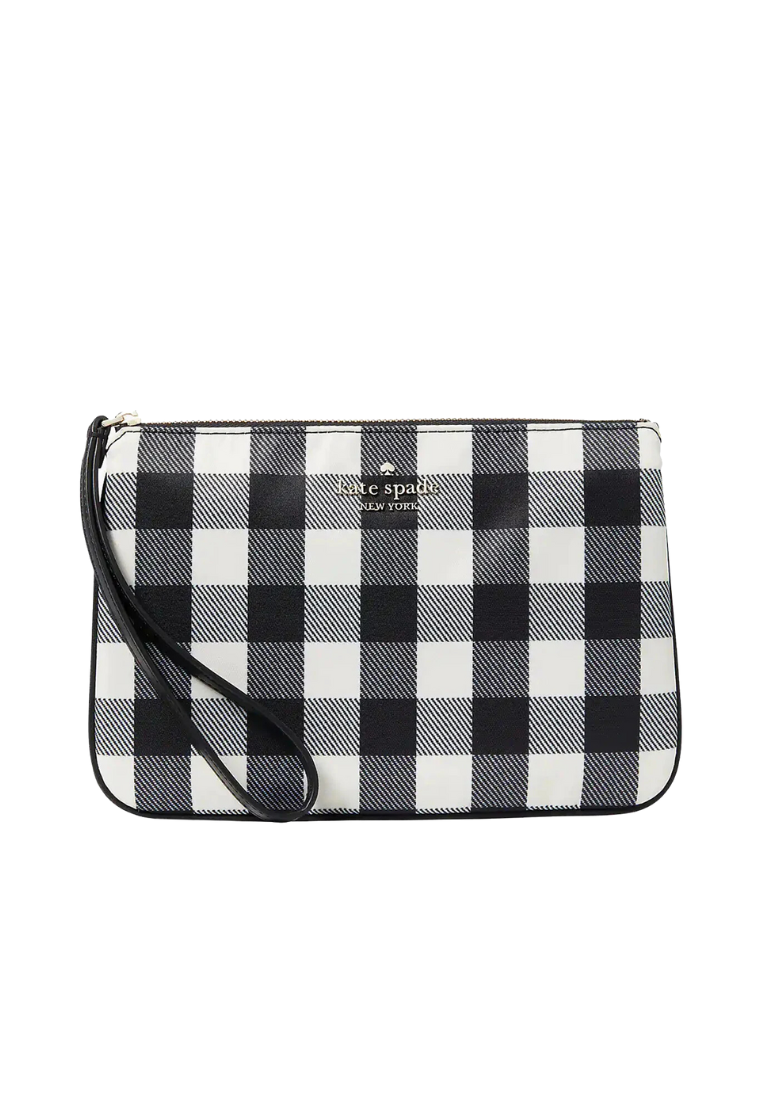 Kate Spade Chelsea Wristlet Medium Pouch In Black Multi KC642