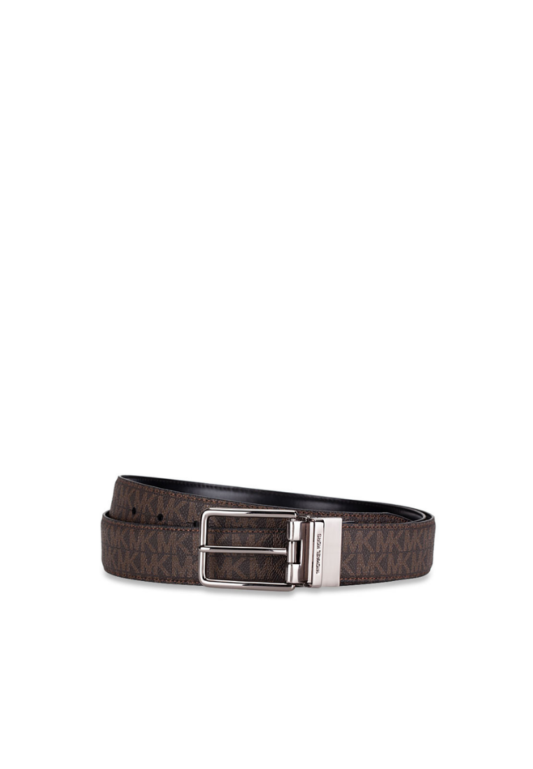 Michael Kors Signature 4 In 1 Belt In Brown Black 36H9MBLY4V
