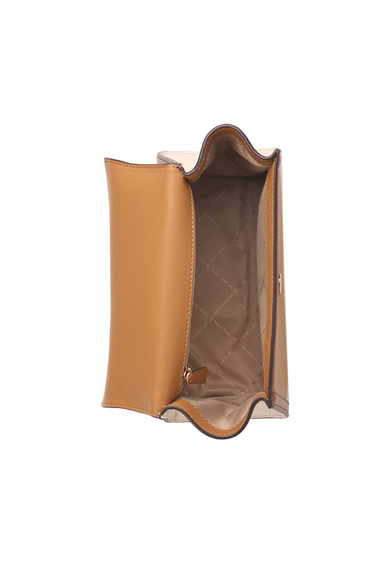 Michael Kors Whitney Medium Top Handle Satchel Bag In Deer Multi 35F4GWHS2T