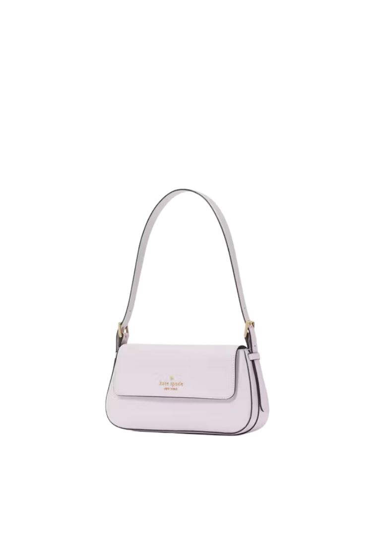 ( PREORDER ) Kate Spade Madison Saffiano Leather Small Flap Shoulder Bag In Frosted Blueberry KK952