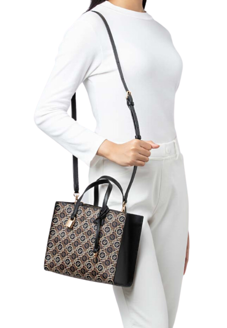 Marc Jacobs Signet Canvas Grind Mini Grind H003M12FA22 In Black Multi