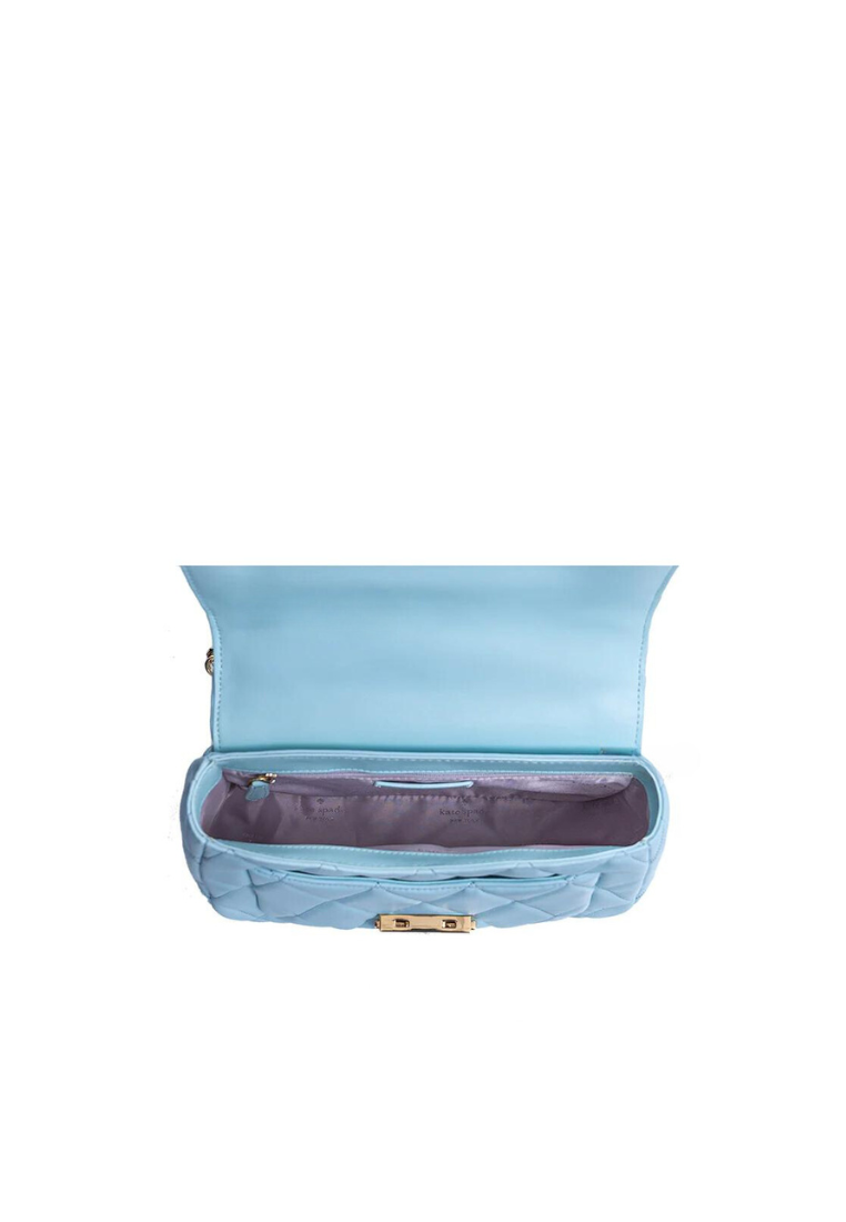 Kate Spade Carey Small Flap Shoulder Bag In Turqoise KA767