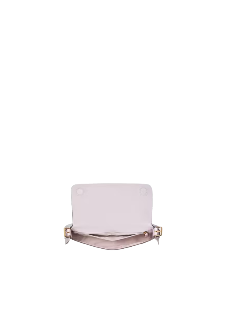 ( PREORDER ) Kate Spade Madison Saffiano Leather Small Flap Shoulder Bag In Frosted Blueberry KK952