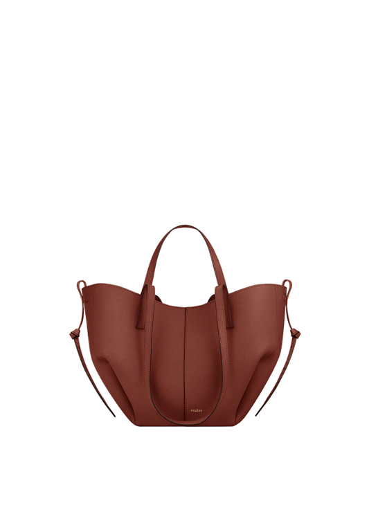 ( PREORDER ) Polene Cyme Mini Tote Bag In Red Clay