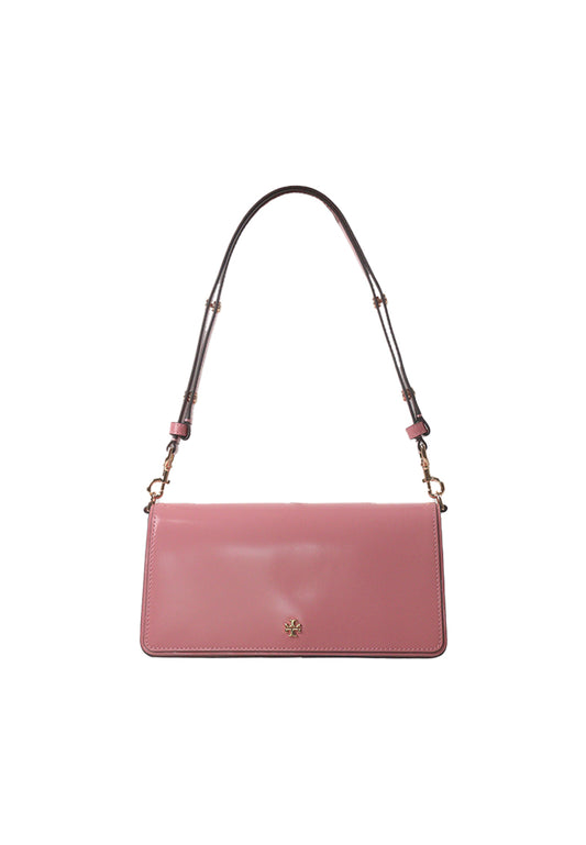 Tory Burch Emerson Convertible Crossbody Bag In Pink Ginger 157620