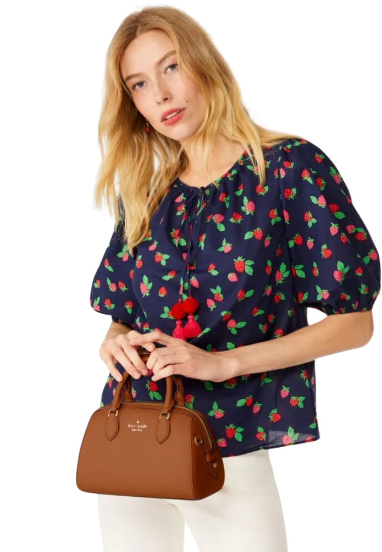 ( PREORDER ) Kate Spade Madison Small Dolly Handbag In Cavern Clay KF493
