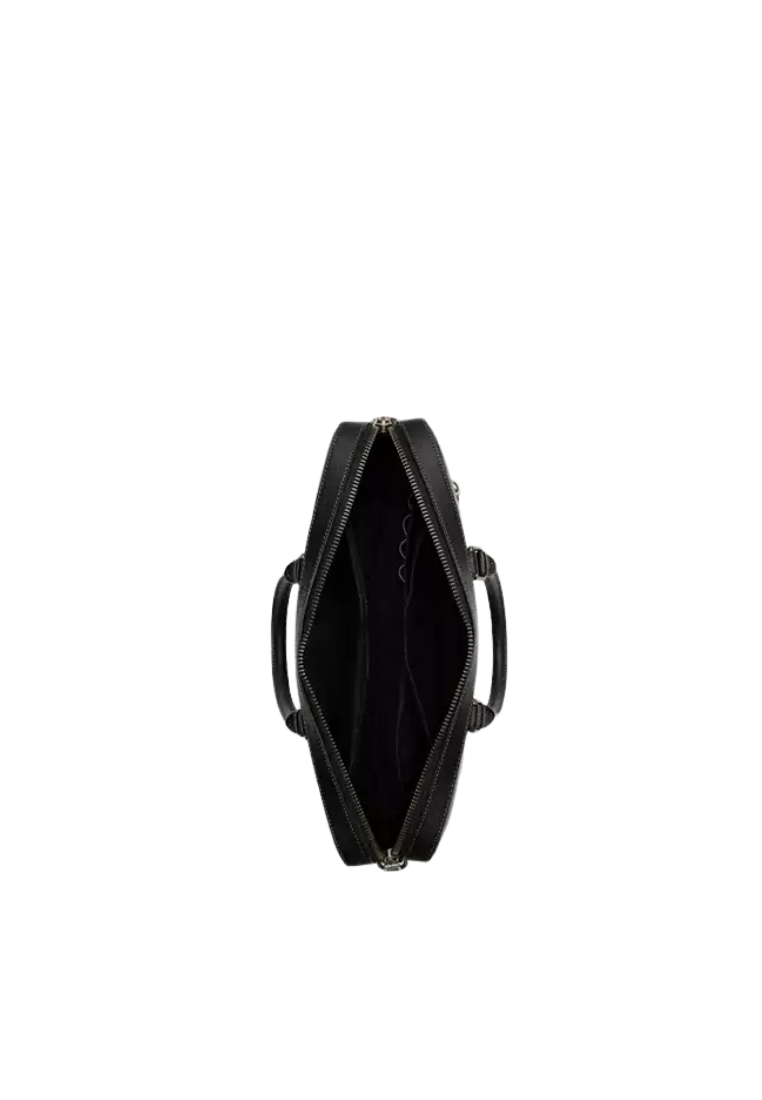 ( PREORDER ) Coach Ethan Slim Brief Bag In Gunmetal Black CR271