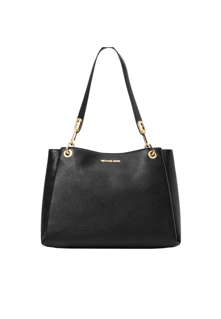 Michael Kors Trisha Large Shoulder Bag In Black 35H1G9TL9L
