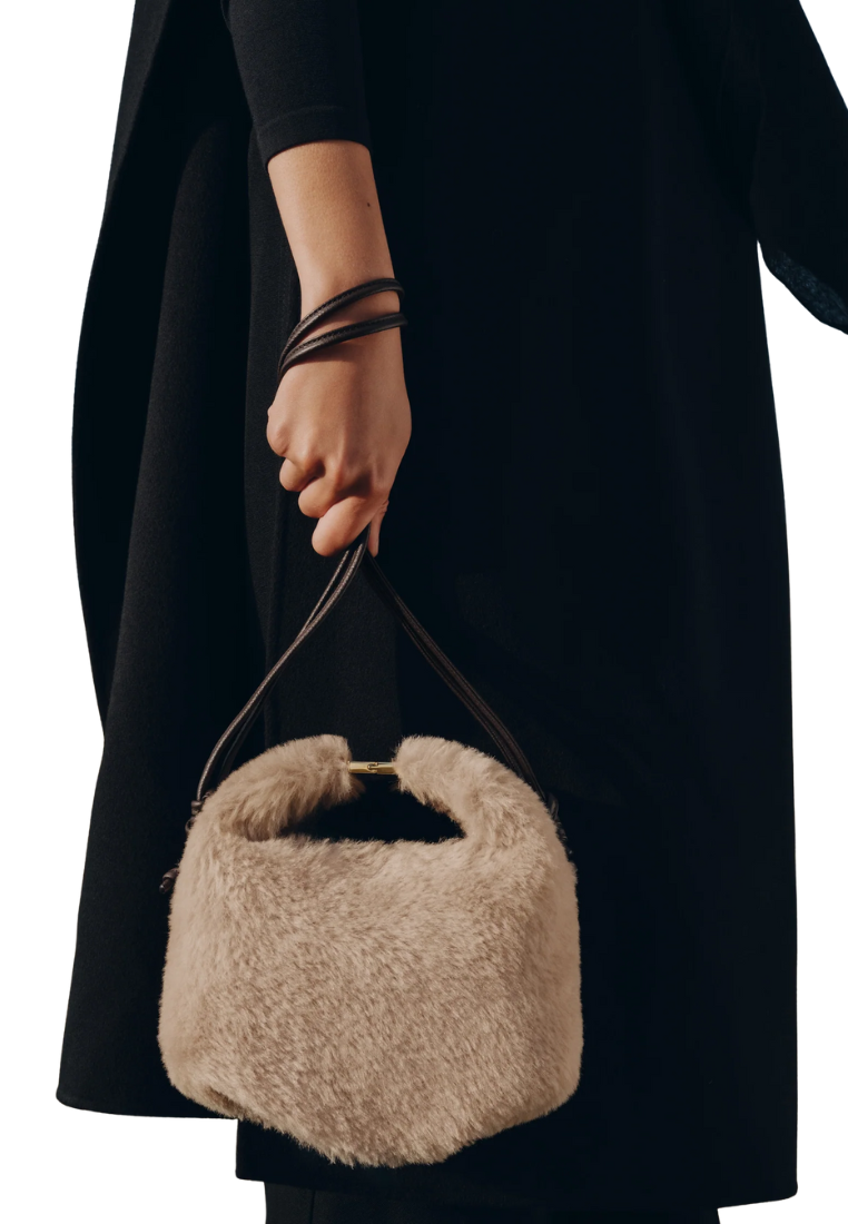 ( PREORDER ) Polene Beri Crossbody Bag In Alpaca