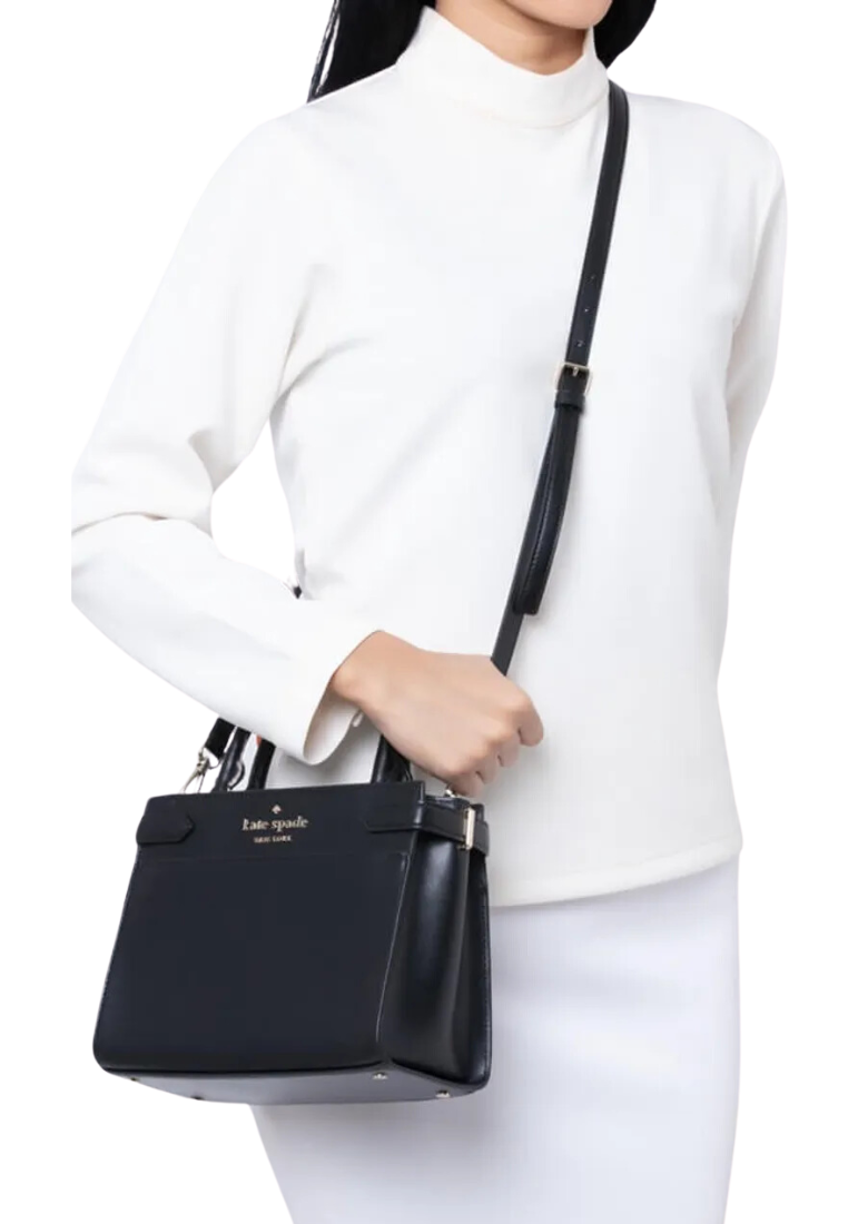 Kate Spade Small Staci WKRU7097 Satchel Bag In Black