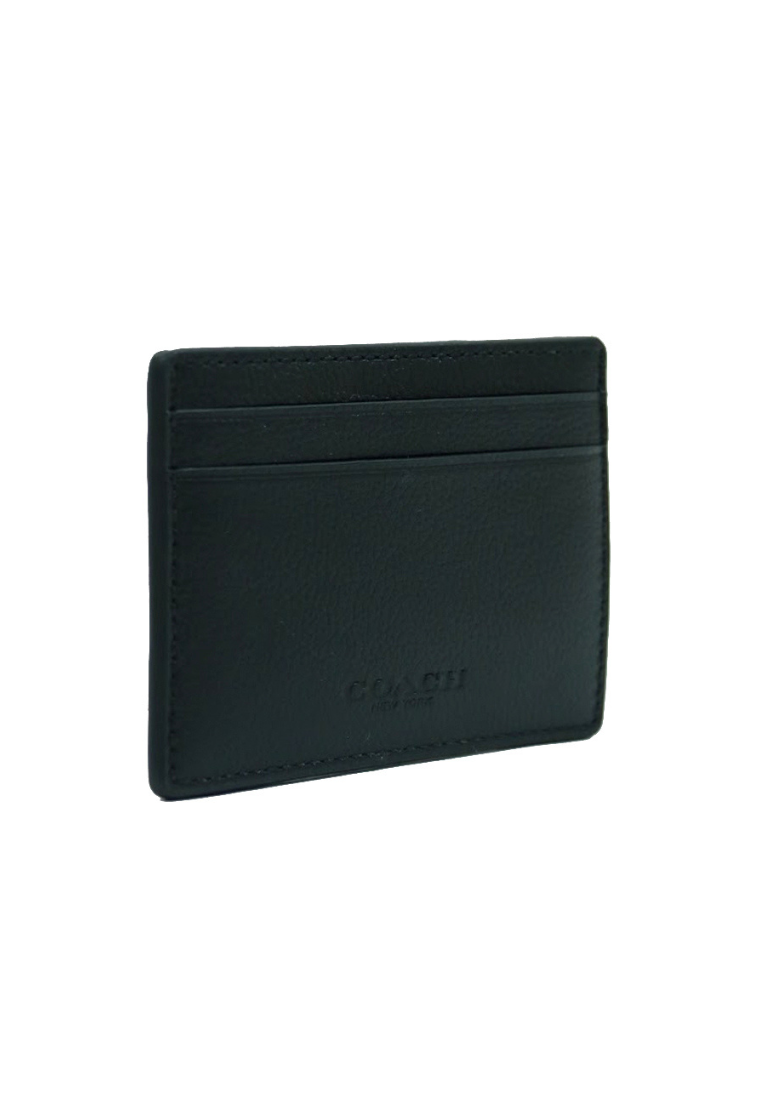 Coach Money Clip F75459 Card Case In Black
