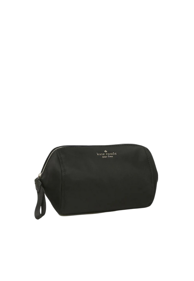 Kate Spade Chelsea The Little Better Pouch Bag Nylon Cosmetic In Black WLR00618