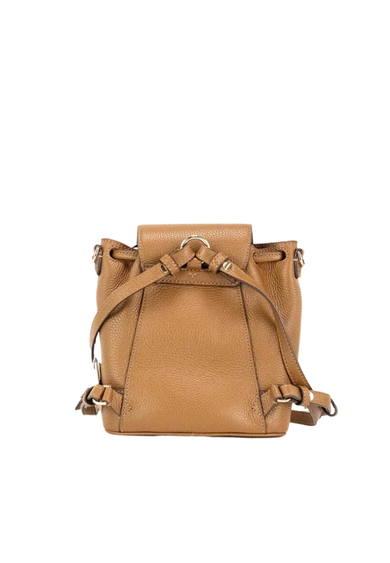 Tory Burch Thea Moose Brown Mini Backpack 137409 In Moose