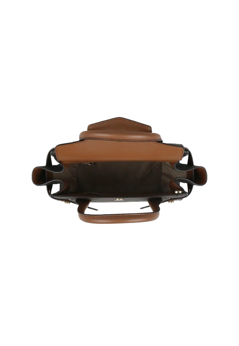 Michael Kors Signature Medium Carmen 35S2GNMS5B Satchel Bag In Brown Acorn