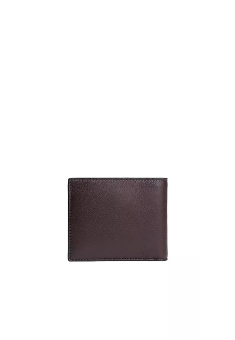 ( AS IS ) Coach Mens Compact ID Wallet F74991  In Mahogany