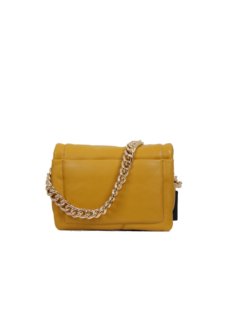 Marc Jacobs Pillow Soft Leather Shoulder Bag In Golden Spice H905L01PF22