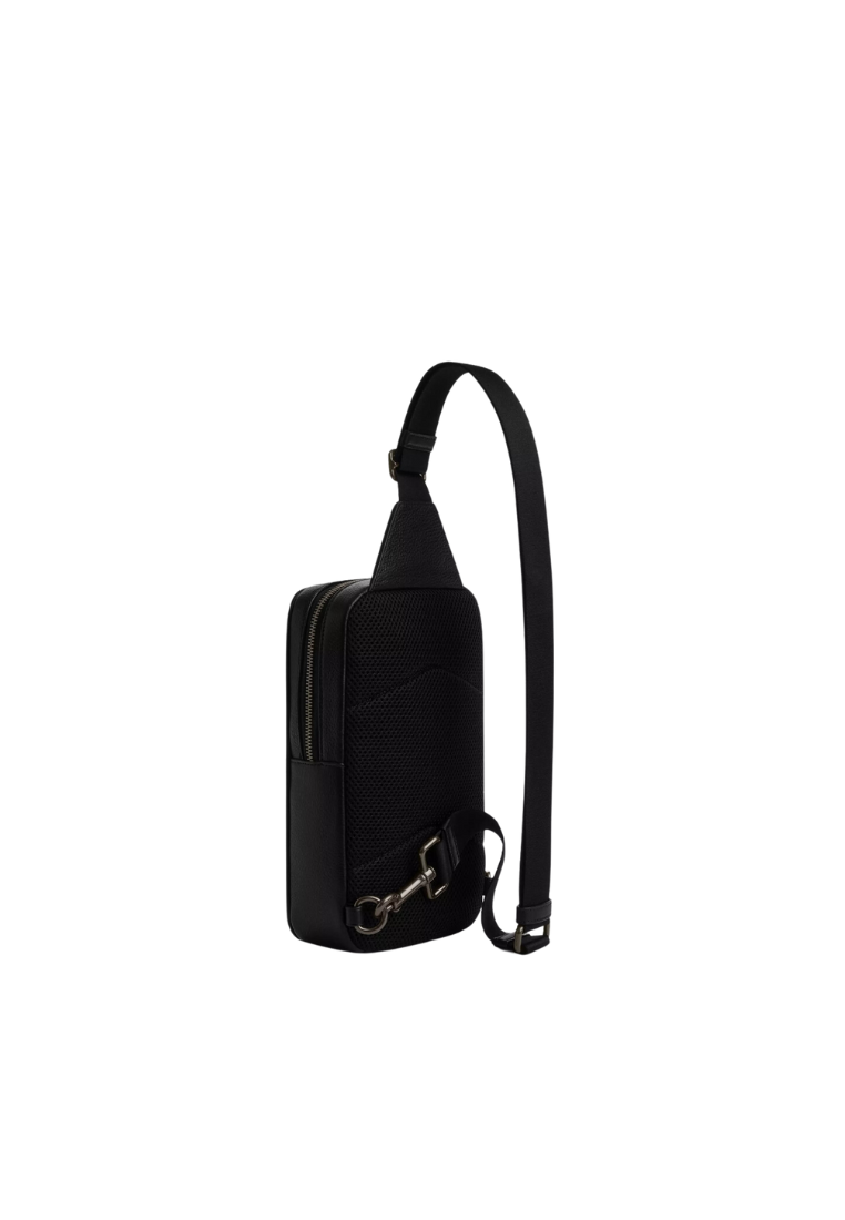 Coach Sullivan Pack Crossbody Bag With Patches In Charcoal Multi CY820