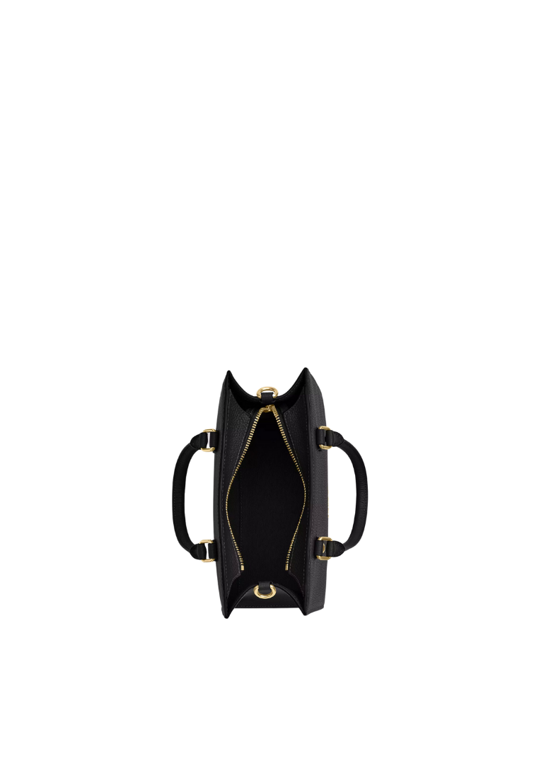 ( PREORDER ) Coach Maggie Small Tote Bag In Gold Black CY668